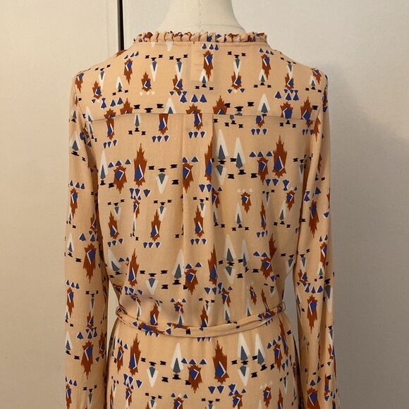 Anthropologie “Dolan” Wanderlust Aztec Print Mini Dress Size Small - Picture 8 of 13